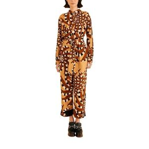 FARM RIO MIXED BANANA JUMPSUIT $230